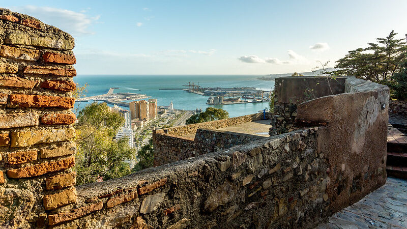 Castillo de Gibralfaro.
https://www.flickr.com/photos/schwanhals/40805331591