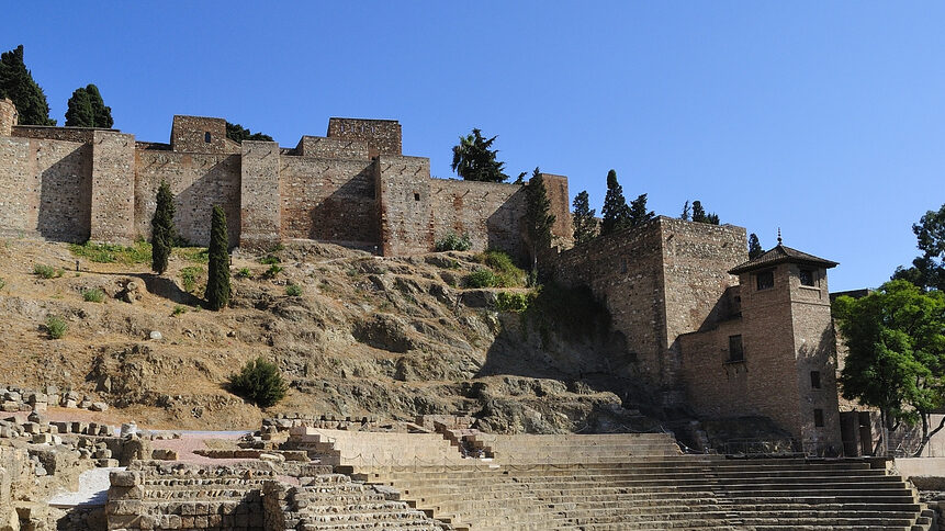 Vistas panorámicas alcazaba.